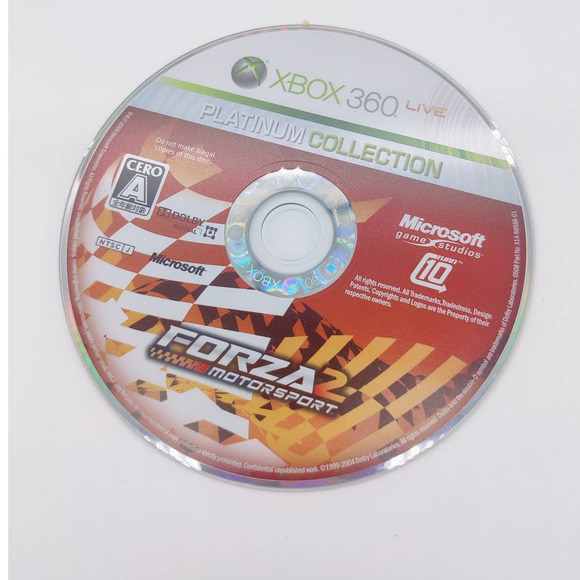 Forza Motorsport 2 Platinum Microsoft XBOX 360 Japan Import Game RARE Great cond - Picture 8 of 9